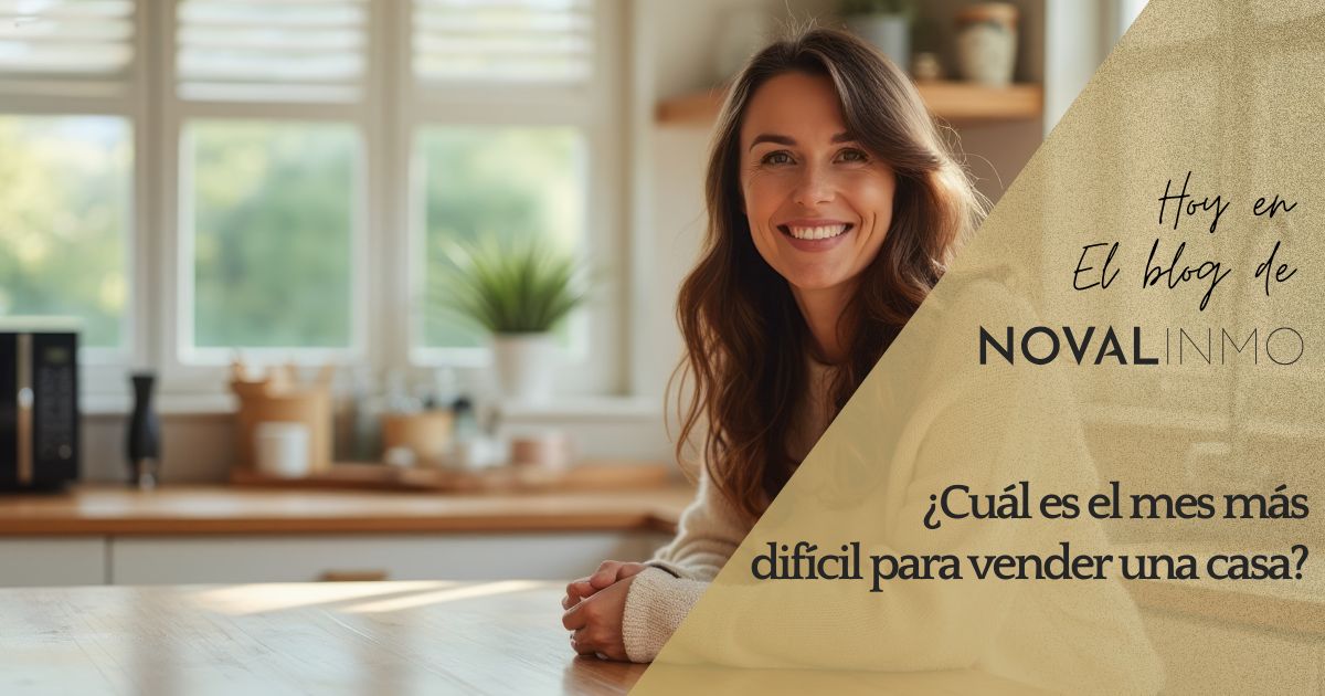 El mes mas difícil para vender una casa